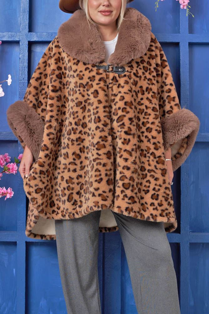 Leopard on sale print cardigan