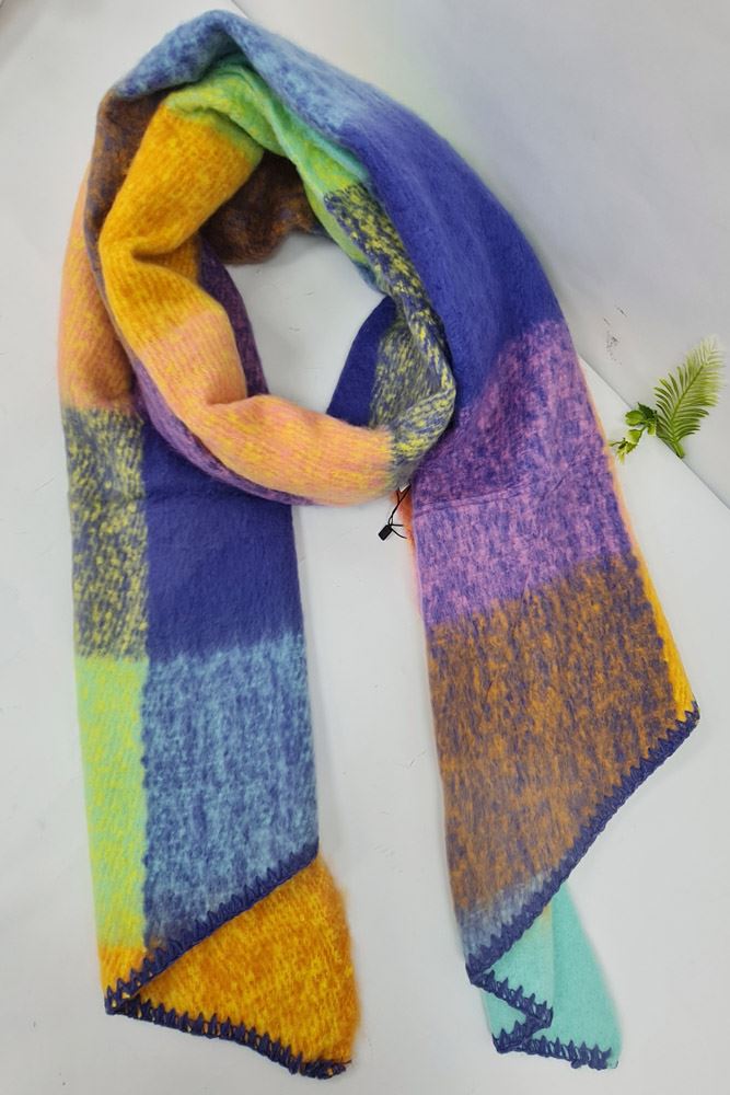 Check Pattern Soft Feel Scarves