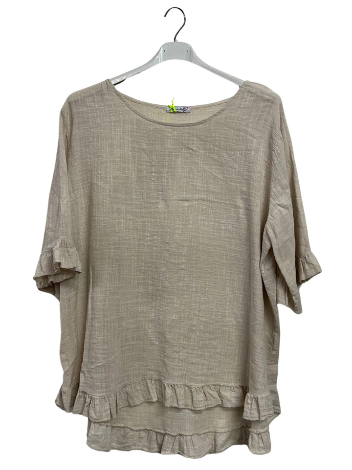 Plain Tunic Cotton Top