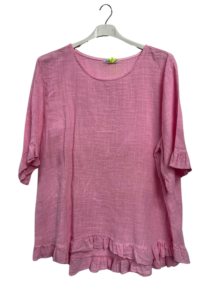 Plain Tunic Cotton Top