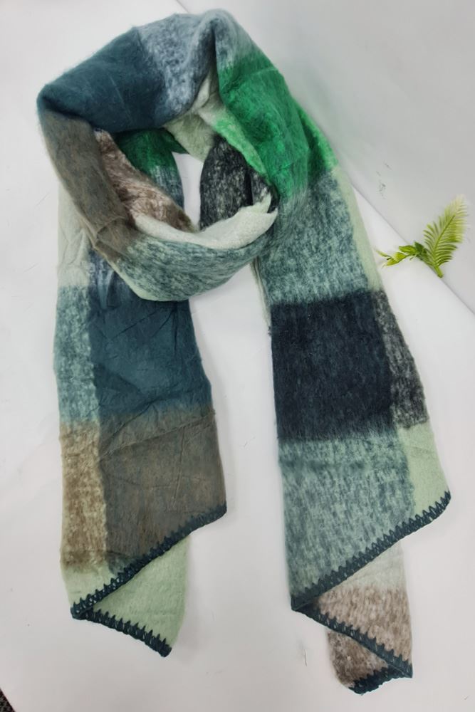 Check Pattern Soft Feel Scarves