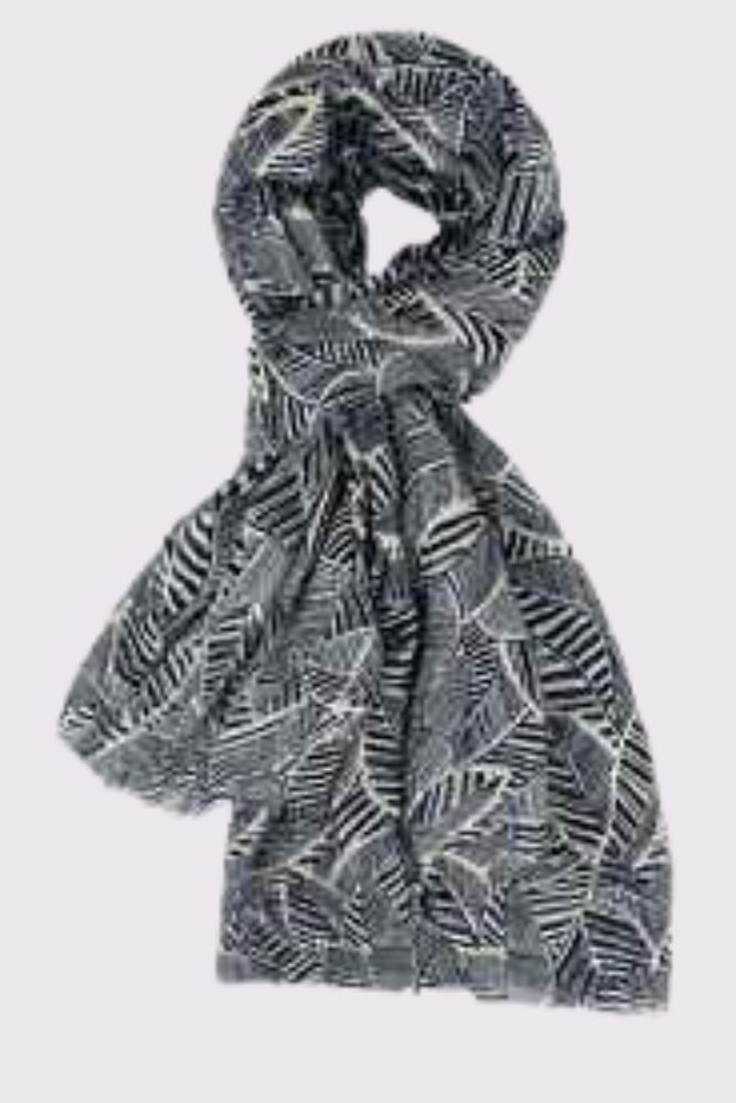 Leaves Print Scarves
