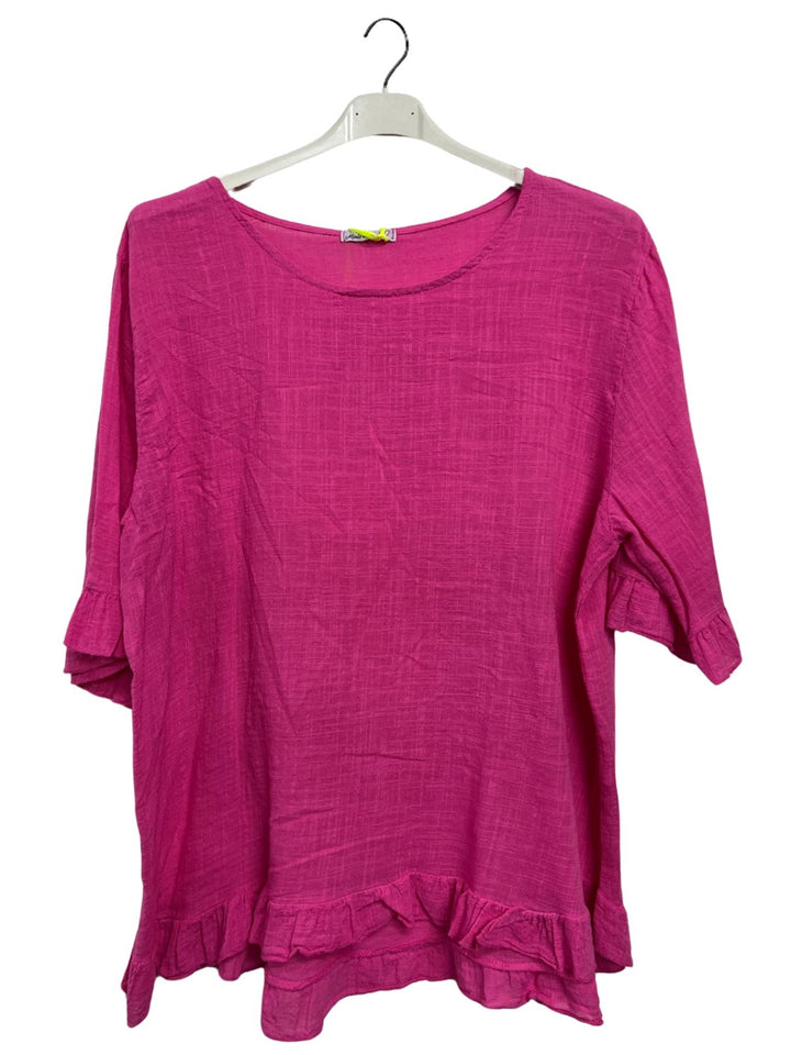 Plain Tunic Cotton Top