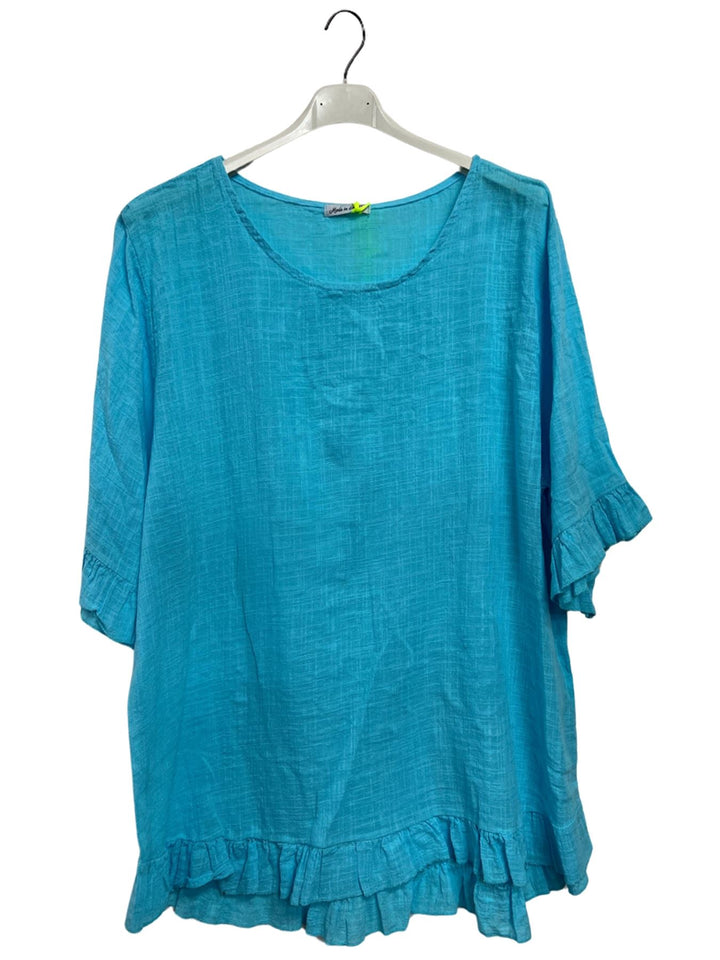 Plain Tunic Cotton Top