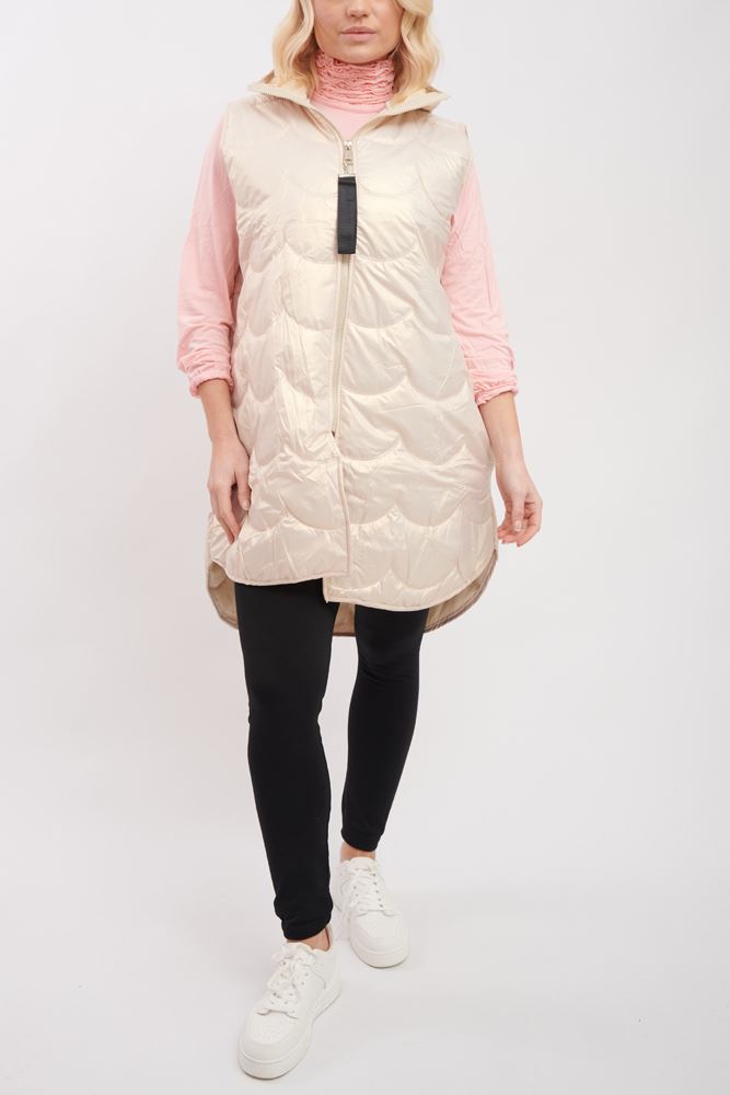 Shimmer Quilted Gilet