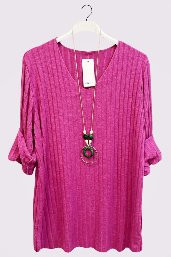 Plain Necklace Top