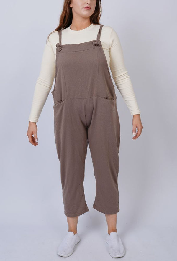 Plain Ribbed Pocket Dungaree