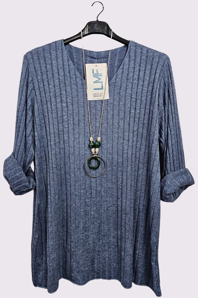 Plain Necklace Top