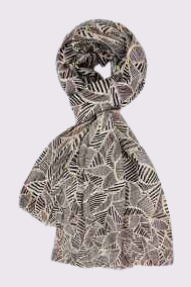 Leaves Print Scarves
