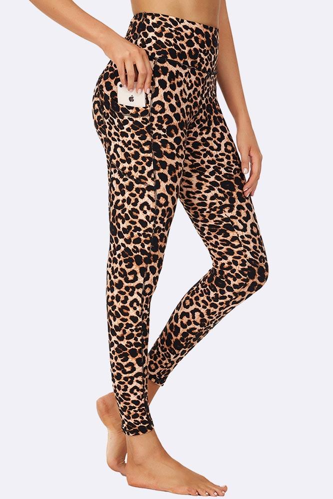 Cheetah print gym leggings sale