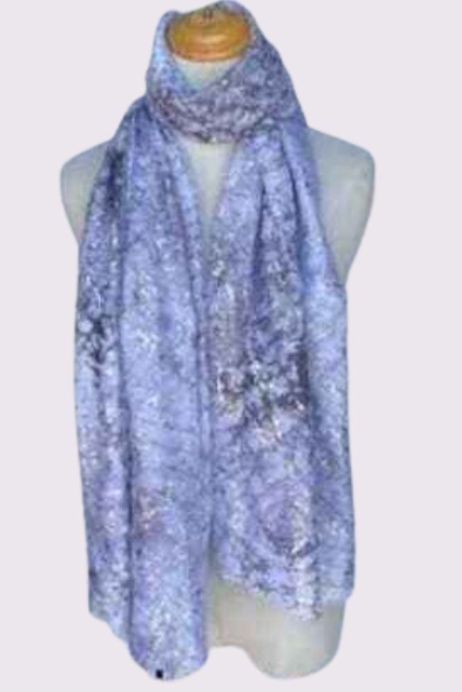 Unique Abstract Scarves with Bold Prints