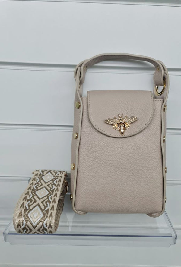 Bee Buckle Shoulder Bag