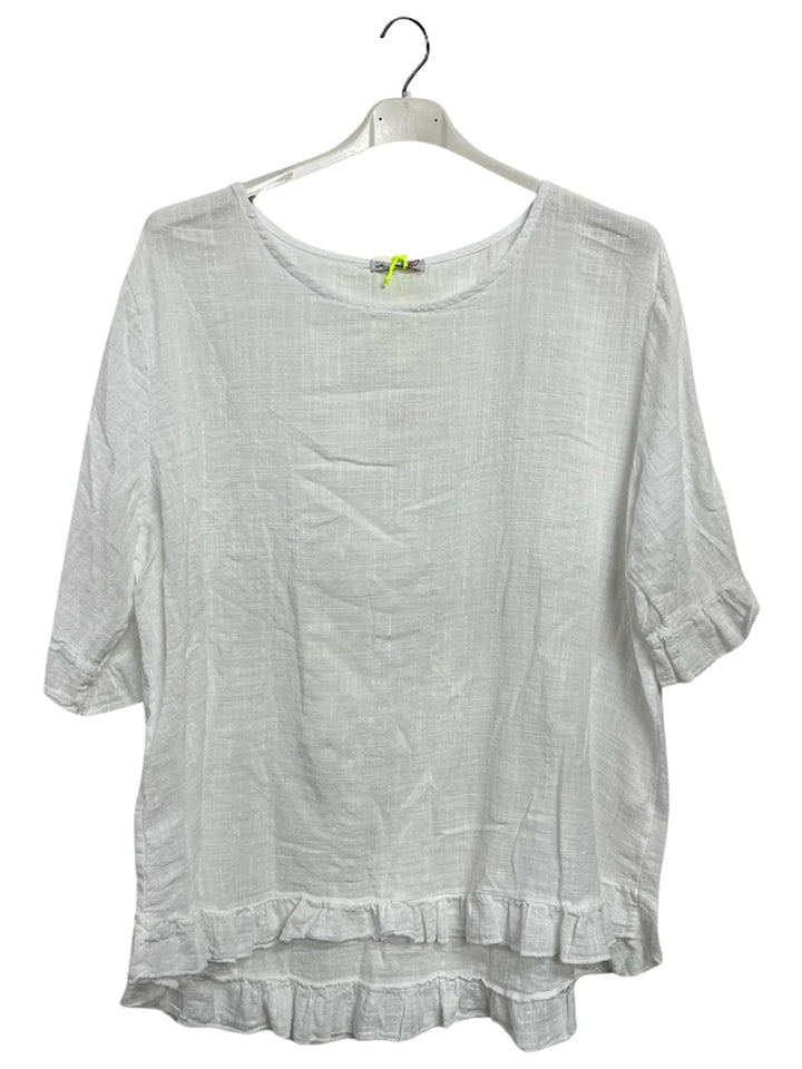 Plain Tunic Cotton Top