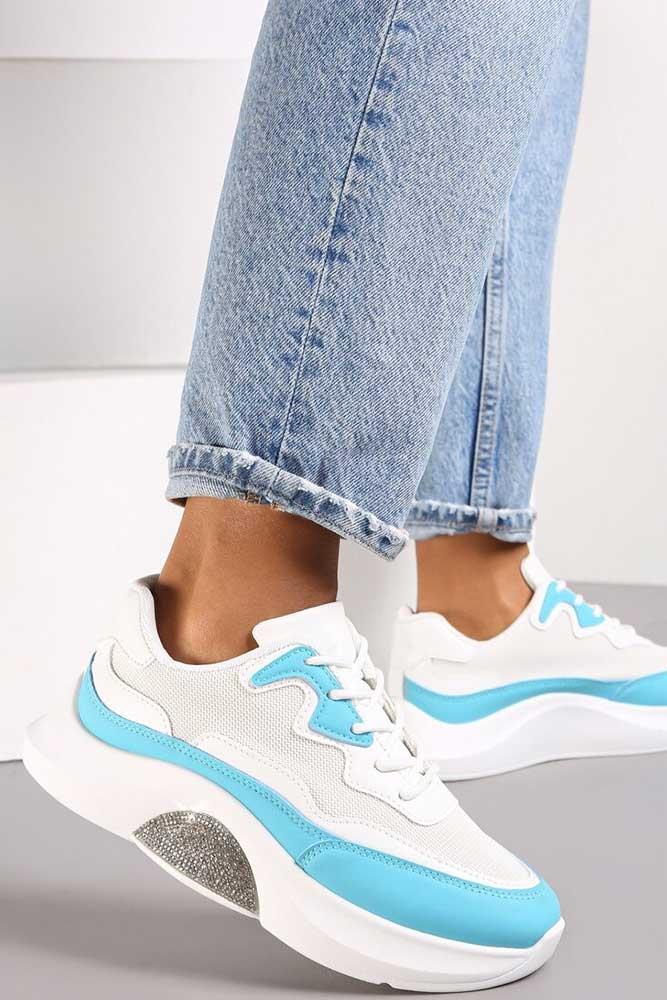 Chunky Diamante Sole Detail Trainers