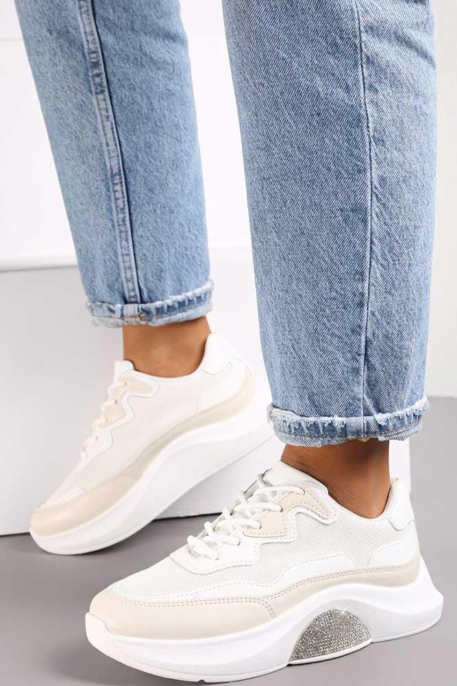 Chunky Diamante Sole Detail Trainers