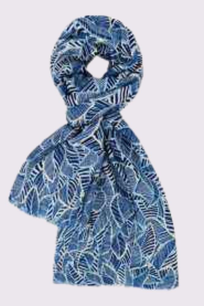 Leaves Print Scarves
