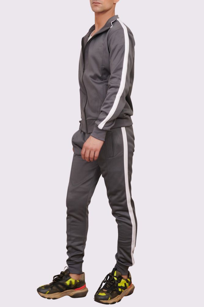 Tape Funnel Skinny Fit Tracksuit