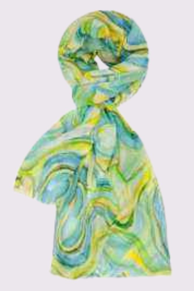 Abstract Print Scarves