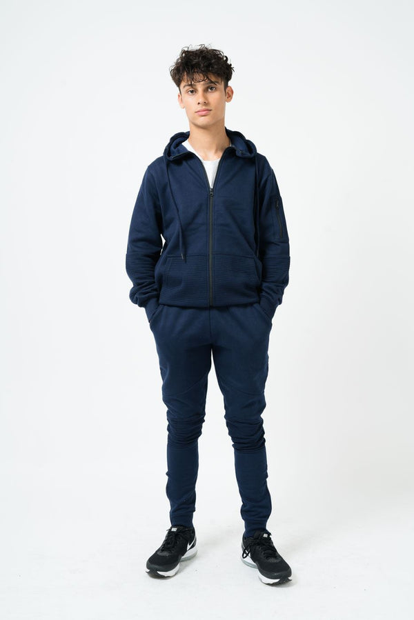 Mens Ribbed Panel Tracksuit [Pack of 6]