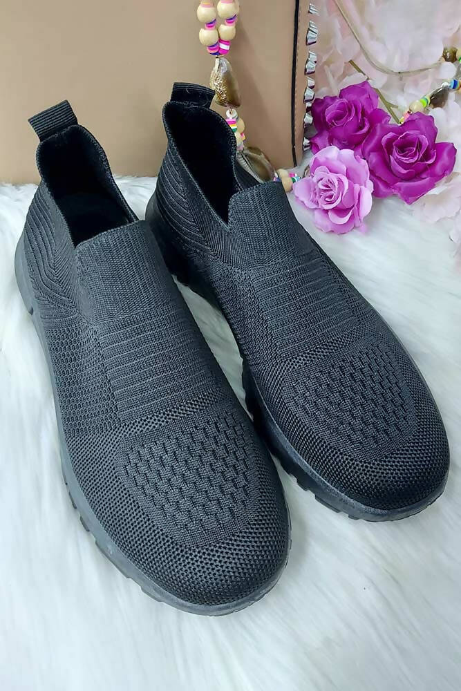 Slip on sales mesh trainers